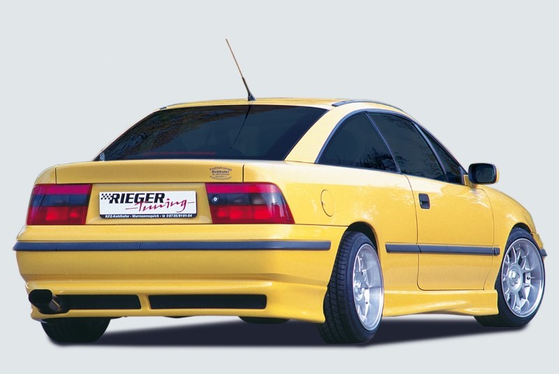 Achterbumper Diffusor Opel Calibra Eindstuk max 80mm diameter valkke vers