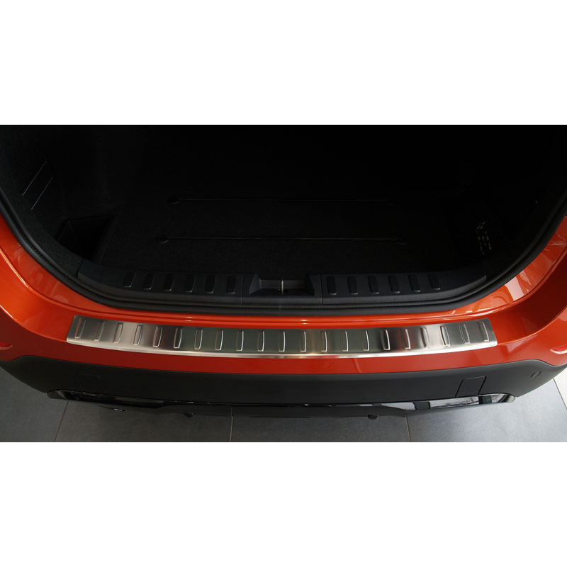 Stainless Steel Rear bumper protector  BMW X1/E84 2009-2012 'Ribs'