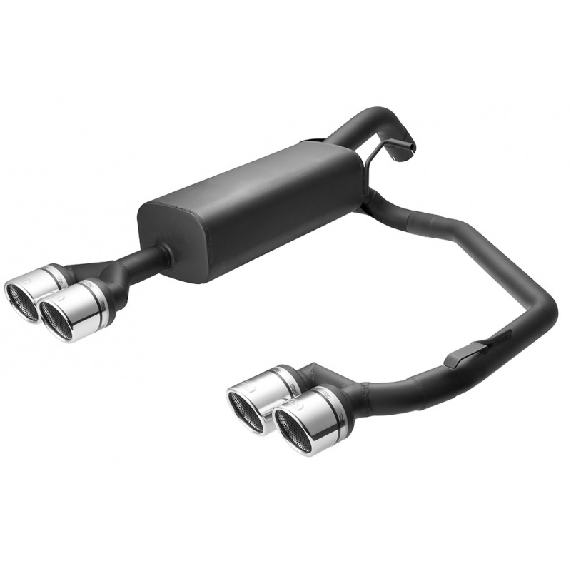 Double sport exhaust  Peugeot RCZ 1.6THP 115kW/1.6THP 147kW/2.0 HDI 120kW 2010-2012 2x 90mm