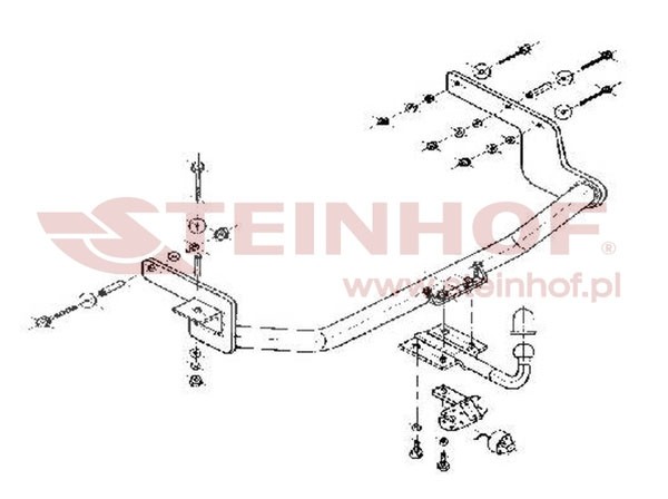 Trekhaak Renault Megane I 4D Classic 04/1999-2003