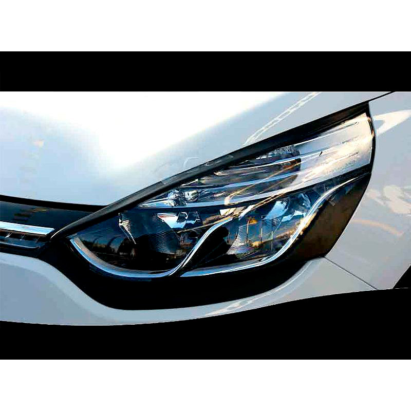 Koplampspoilers  Renault Clio IV 2012- - Onderzijde (ABS)