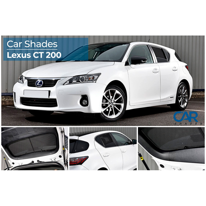 Set Car Shades  Lexus CT200H 2011-2022 (6-pieces)