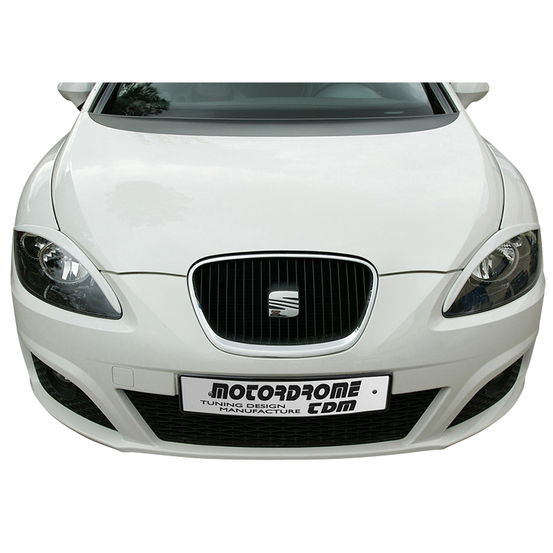 Koplampspoilers  Seat Leon/Altea/Toledo Facelift 2009-2012 (ABS)