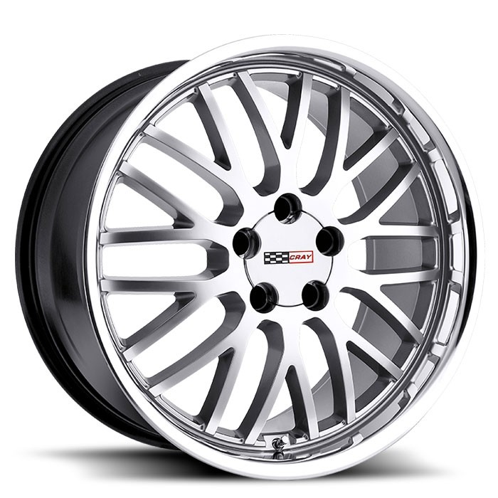 Velgen Cray Manta 20x9 5x120,65 ET50 Zilver + Machined Rand