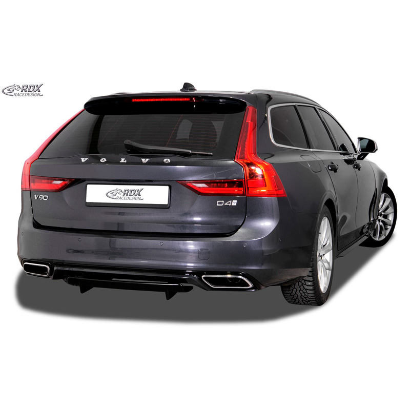 Rear bumper skirt 'Diffusor U-Diff'  Volvo S90/V90 R-Design 2016- (PU)
