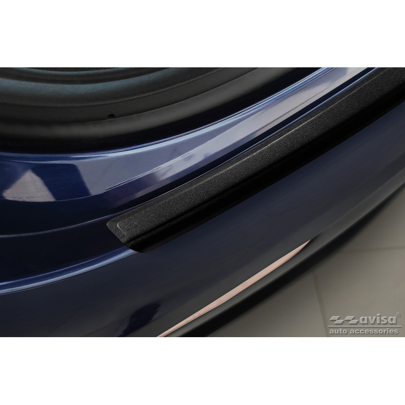 Matt Black Stainless Steel Rear bumper protector  Tesla Model Y 2020-