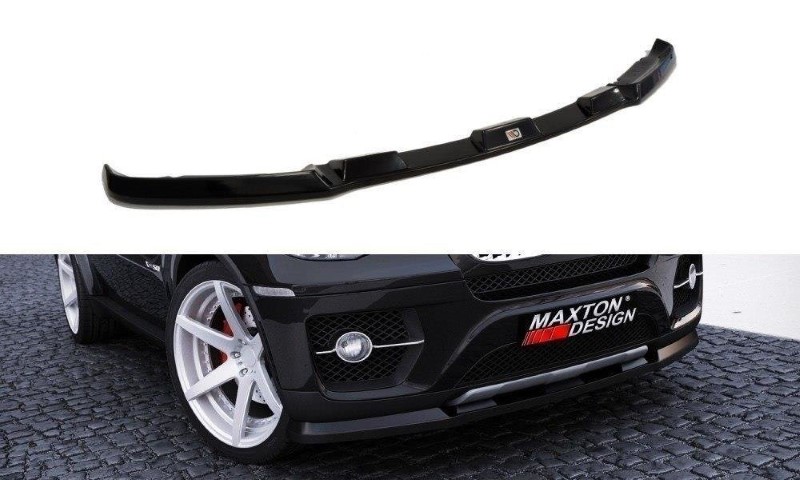 Voorspoiler BMW X6 Glanzend Zwart