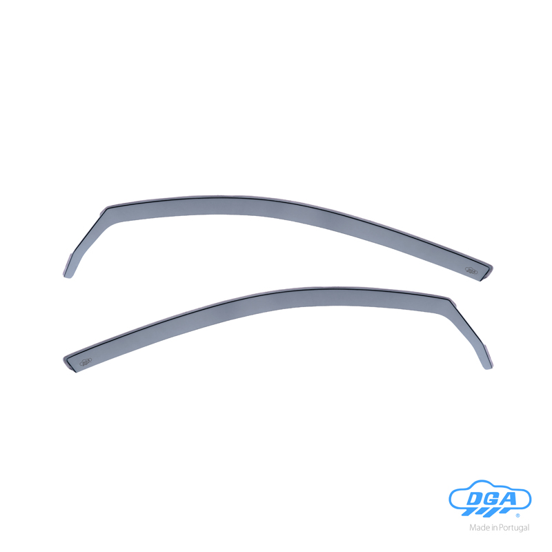 DGA Wind Deflectors  Volkswagen Golf V HB 3-doors 2003-2008 (2-pieces)