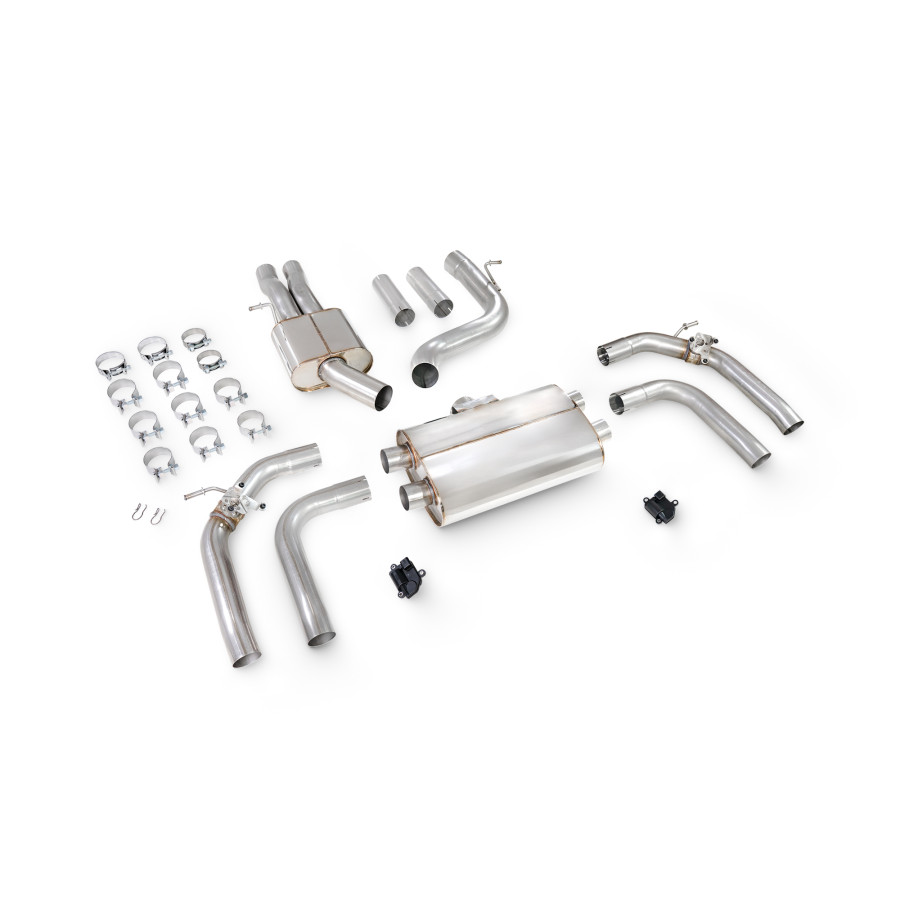 Audi RS3 8Y Sportback 21 - Current GPF Model Resonated gpf-back system with valves
