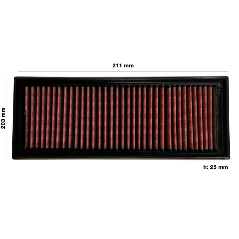 Simoni Racing Replacement air filter  Volkswagen Jetta/Passat 2005-2010 Tiguan 2007-2010 GTi 2009-2010 Eos 2006-2009