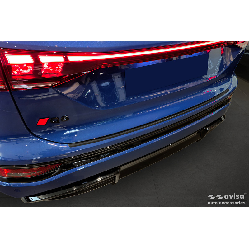 Avisa Zwart RVS Achterbumperprotector  Audi Q6 e-tron (GFB) 2024- 'Shadow Premium'