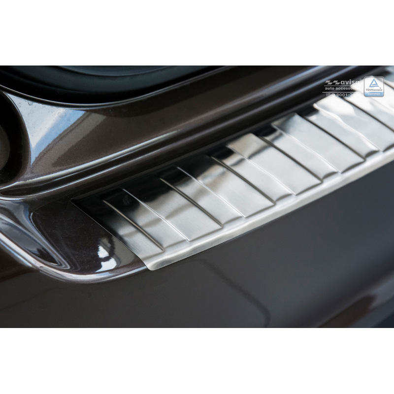 Stainless Steel Rear bumper protector  Fiat Tipo Sedan 2016-2020 & FL 2020- 'Ribs'