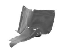 binnenscherm, plastic, voor, links VW Passat, 2005-2010