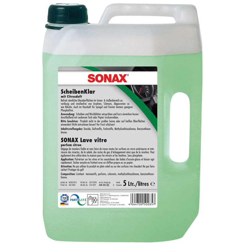 Sonax 338.505 Ruitenreiniger 5L