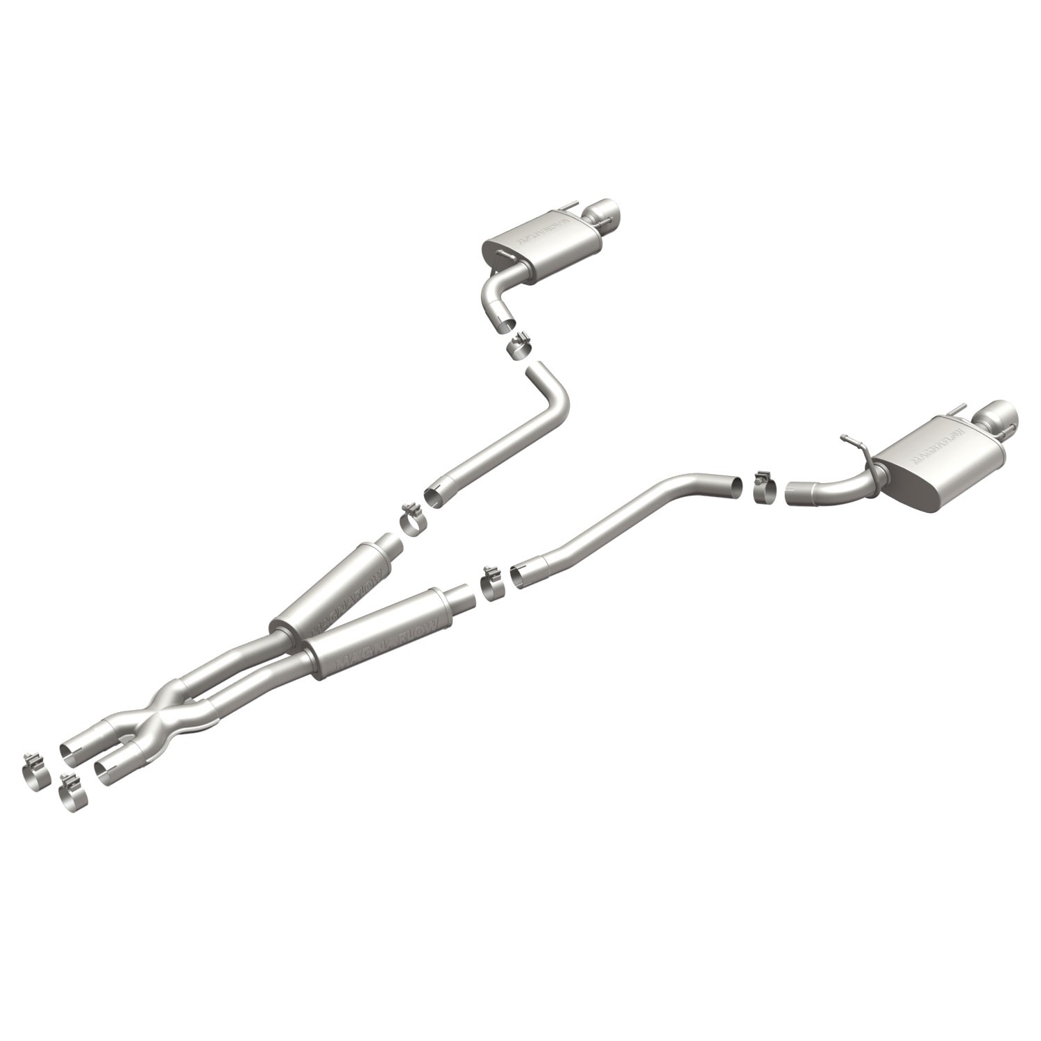 Cadillac Cat-Back 10- Cadillac CTS 3.0L/3.6L Magnaflow Cat-Back