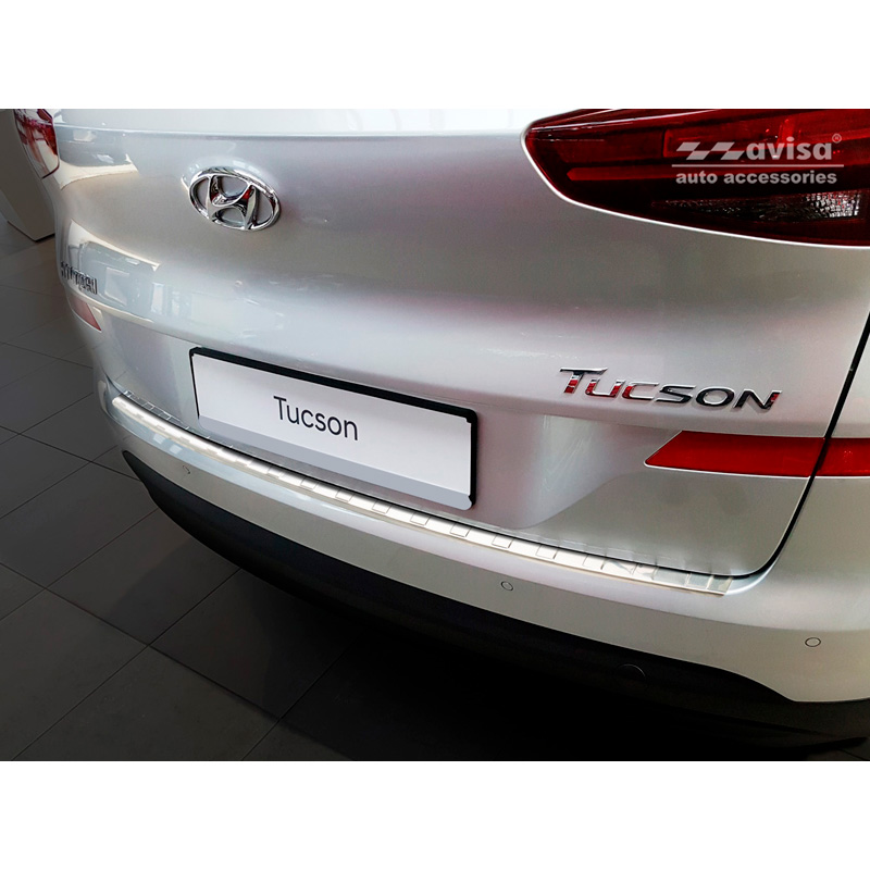 RVS Achterbumperprotector  Hyundai Tucson FL 2018- 'Ribs'