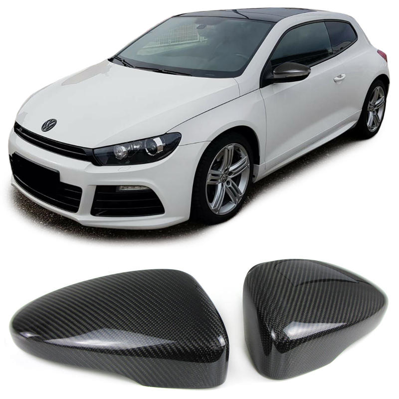 Spiegelkappen VW Scirocco / Passat 3C, CC / Beetle Echt Carbon
