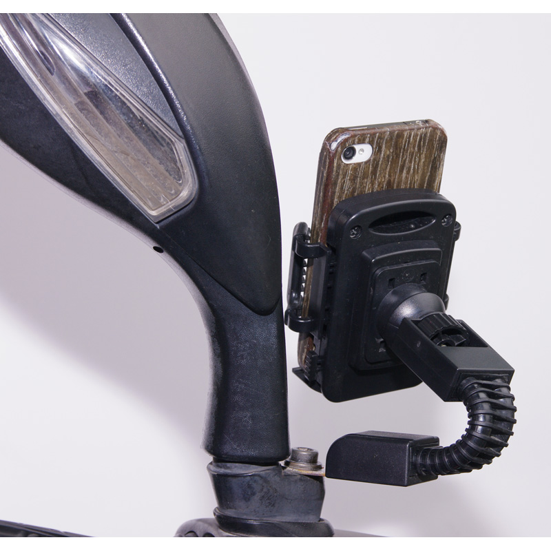 Universal Motorcycle/Bike/Scooter Smartphone Holder 50-100mm