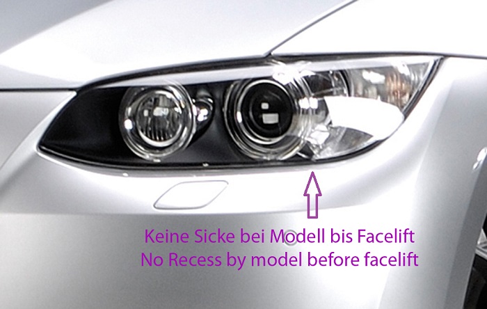 Voorspoilerlip BMW E92 Coupe Rieger