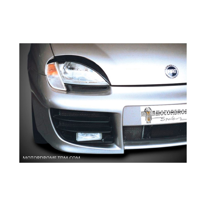 Koplampspoilers  Fiat Seicento (ABS)