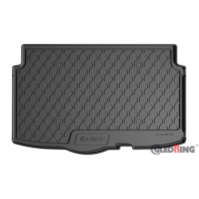 Rubbasol (Rubber) Trunk mat  Hyundai i20 (BC3) 2020- (excl. Hybrid and/or variable floor)