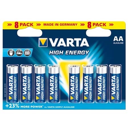 Varta 1,5V Batterijen  'LR6/AA' st 8
