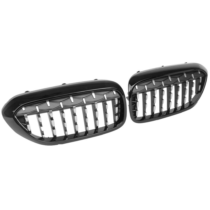 Grill BMW G30/G31 Glossy black 17- ..Diamonds Chroom