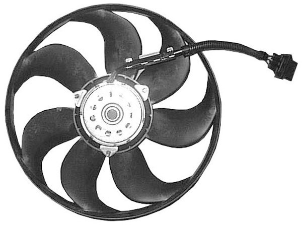Radiator FAN GOLF IV 96-03 1.9 TDI/2.3-V5/2.8-V6 -A/C