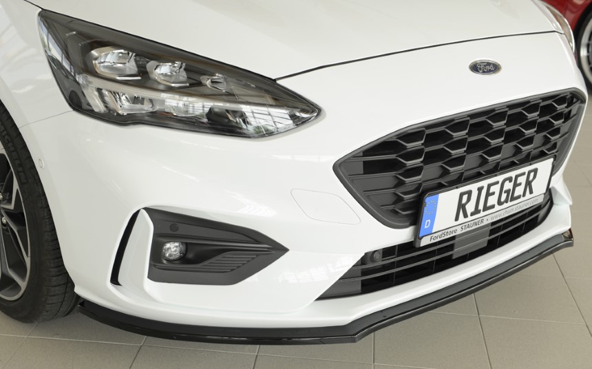 Spoilerzwaard Ford Focus 4 ST/ST-Line Rieger glans zwart