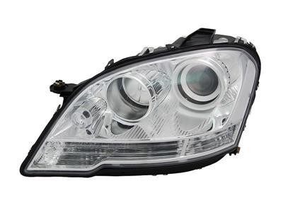koplamp, H7+H7, elektr verstelb, incl stelmotortje, rechts Merce