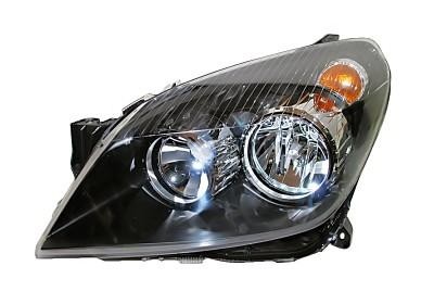 koplamp, H1+H7, rechts,-02/2007 Opel Astra H, 2004-2010