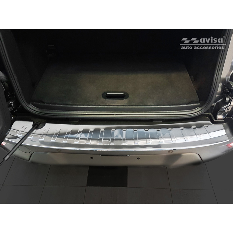RVS Achterbumperprotector  Ford Ecosport II Facelift 2017- incl. ST-Line 'Ribs'