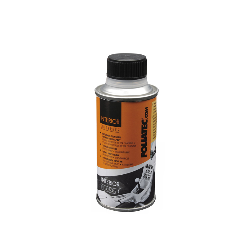 Foliatec Interior Color Spray Remover Solvent - clear 1x125ml