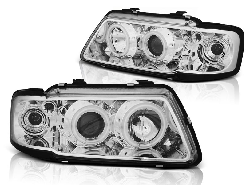 Koplampen Audi A3 8L 96-00 Angel Eyes Ice CCFL