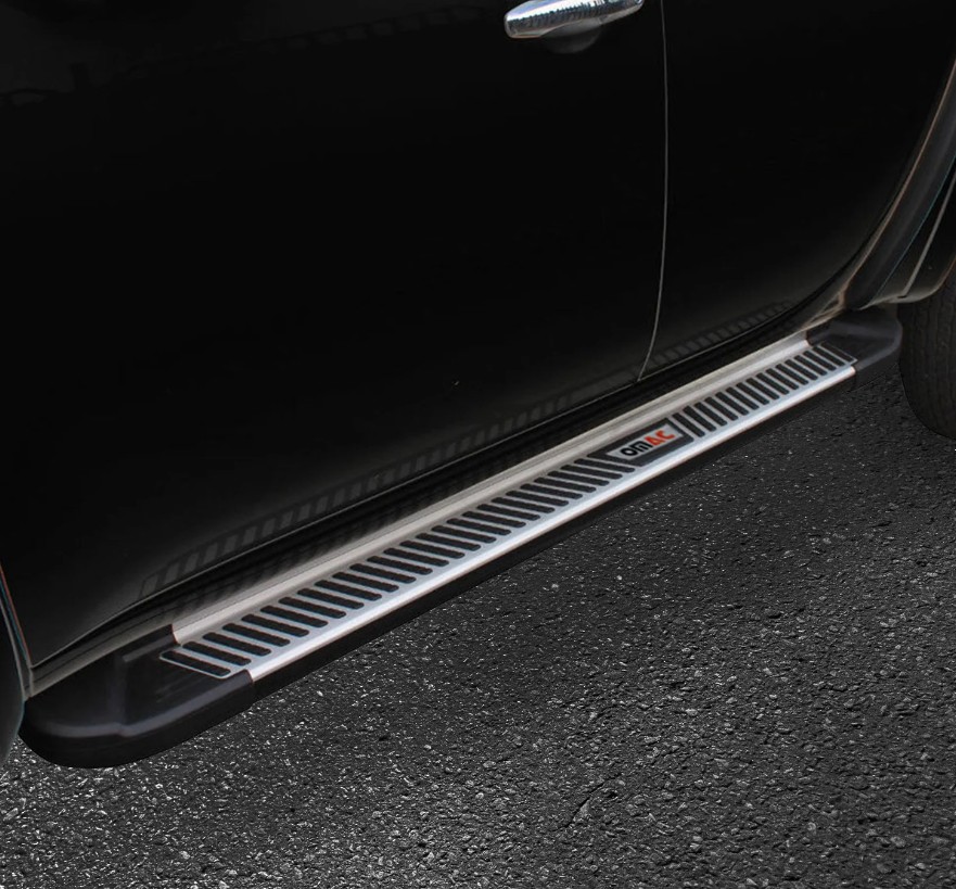 Treeplanken voor Jeep Grand Cherokee 11-21 Aluminium Zwart