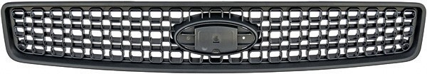 Radiator Grill FUSION 05->> ZWART ZONDER Chroom RAND