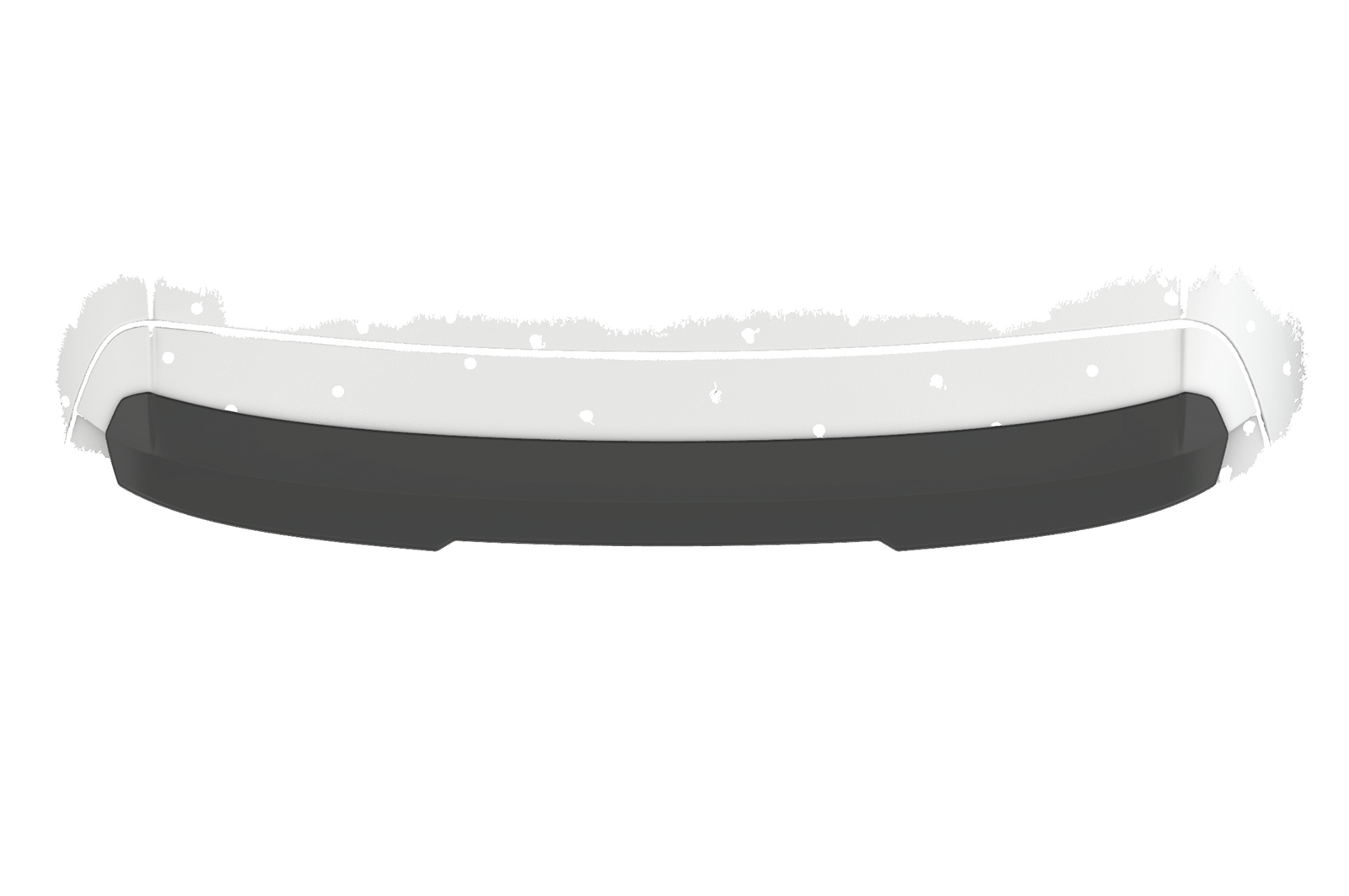 Spoiler Audi A4 B8 Avant CSR Glans Zwart