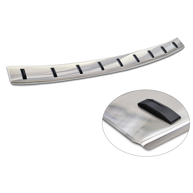 Stainless Steel Rear bumper protector  Skoda Superb III Combi 2015-2023 incl. Scout 'STRONG EDITION'