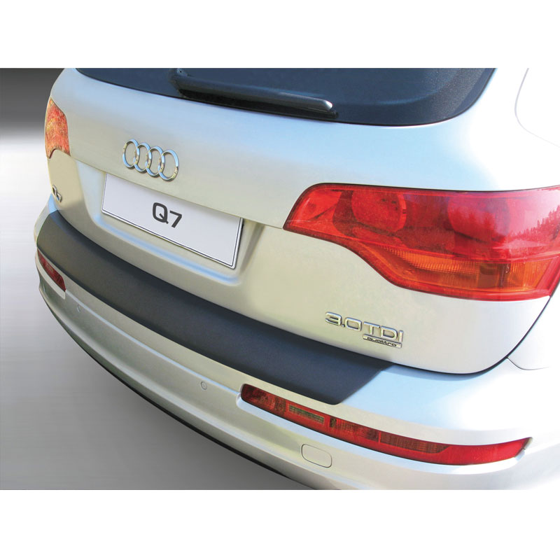 ABS Rear bumper protector  Audi Q7 2006-2015 Black