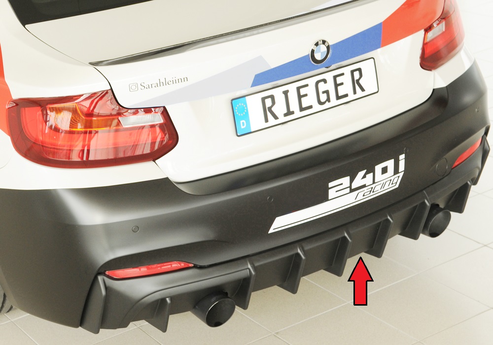 Achterdiffuser BMW 2-series F22 14-06