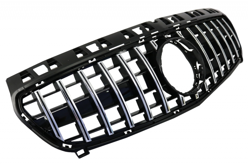 Grill Mercedes A-Klasse W176 12-15 GT-R Panamericana Chroom Glans