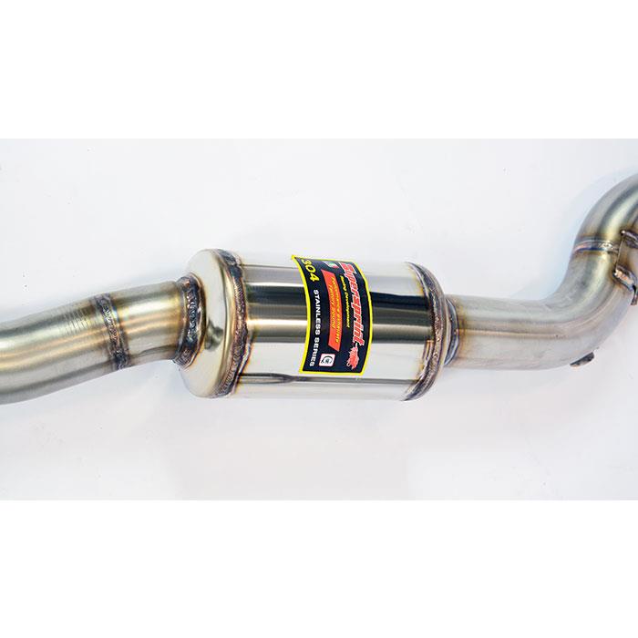AUDI A6 C7 4G (Sedan + Avant) 2.8 FSI V6 (204 Hp) 2011 -> 2014 ("Cat.- Back" system) Front exhaust L