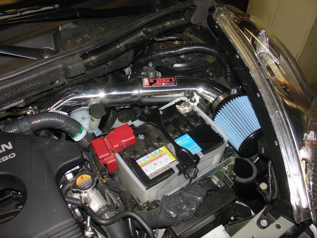 Injen Nissan Juke 09/- 1.6L CVT Turbo Short ram intake system Wrinkle red