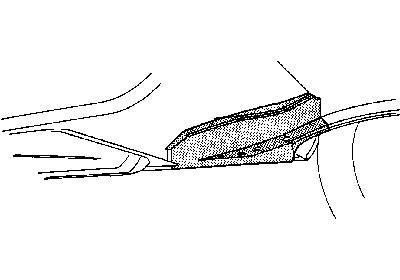 chassisbalk, voor achterwiel, links VW Golf 1, 1974-1983