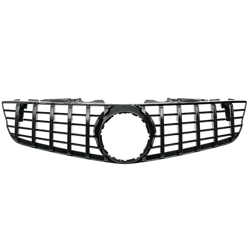 Grill Mercedes SL R230 08-11 GT Look Zwart