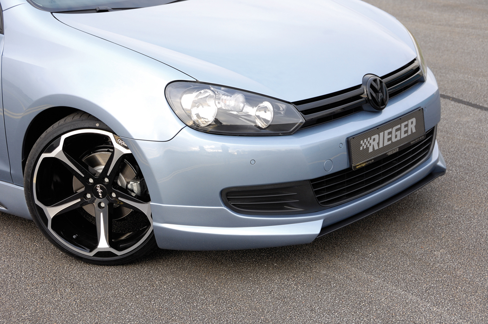 Voorspoilerlip VW Golf VI Rieger