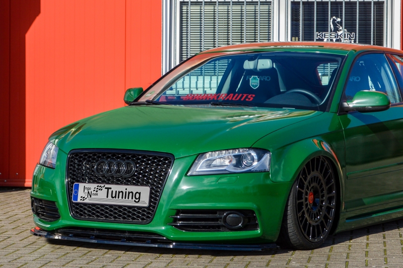 Cup Front spoiler for Audi A1 8X + Sportback Bj. 2010-2014