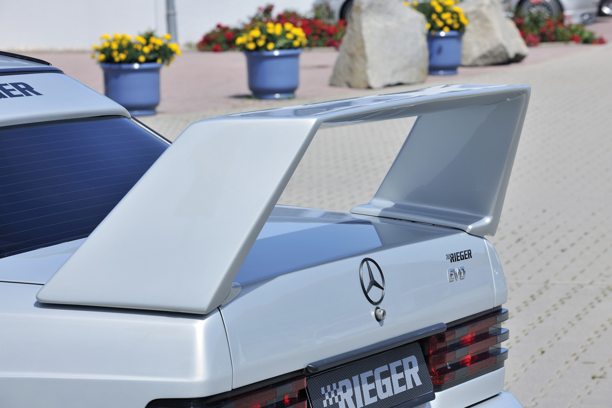 Bodykit Mercedes W201 190E Rieger EVO Look Widebody