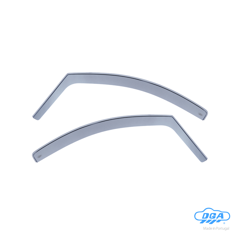 DGA Wind Deflectors  Citroën Nemo & Peugeot Bipper & Fiat Fiorino / Qubo 2008- (2-pieces)