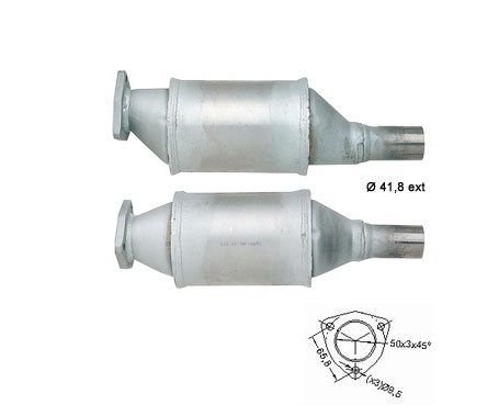 VW VENTO 1.8i 1781 cc 55 Kw / 75 cv AAM Magnaflow CAT Bouwjaar: